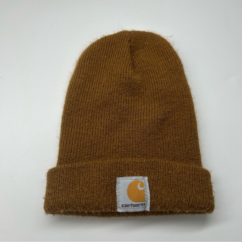 Carhartt Kids Tan Golden Knit Beanie
